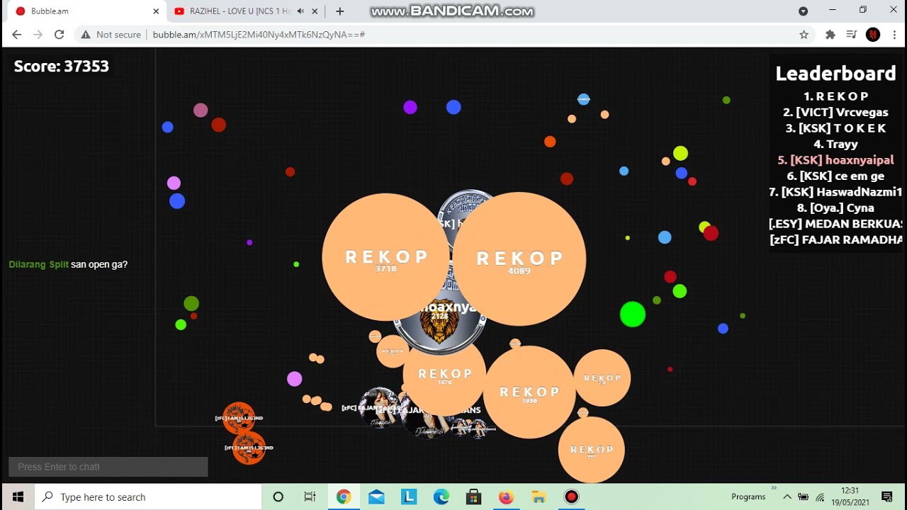 BUBBLE.AM |PANIK G TUH!
