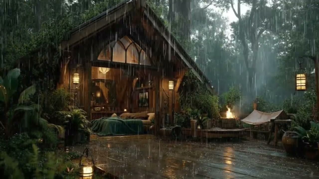 rain and thunder sound for sleeping