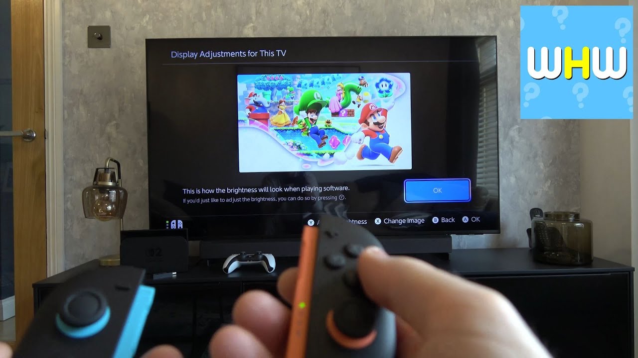 How to ADJUST TV HDR & Brightness on Nintendo Switch 2