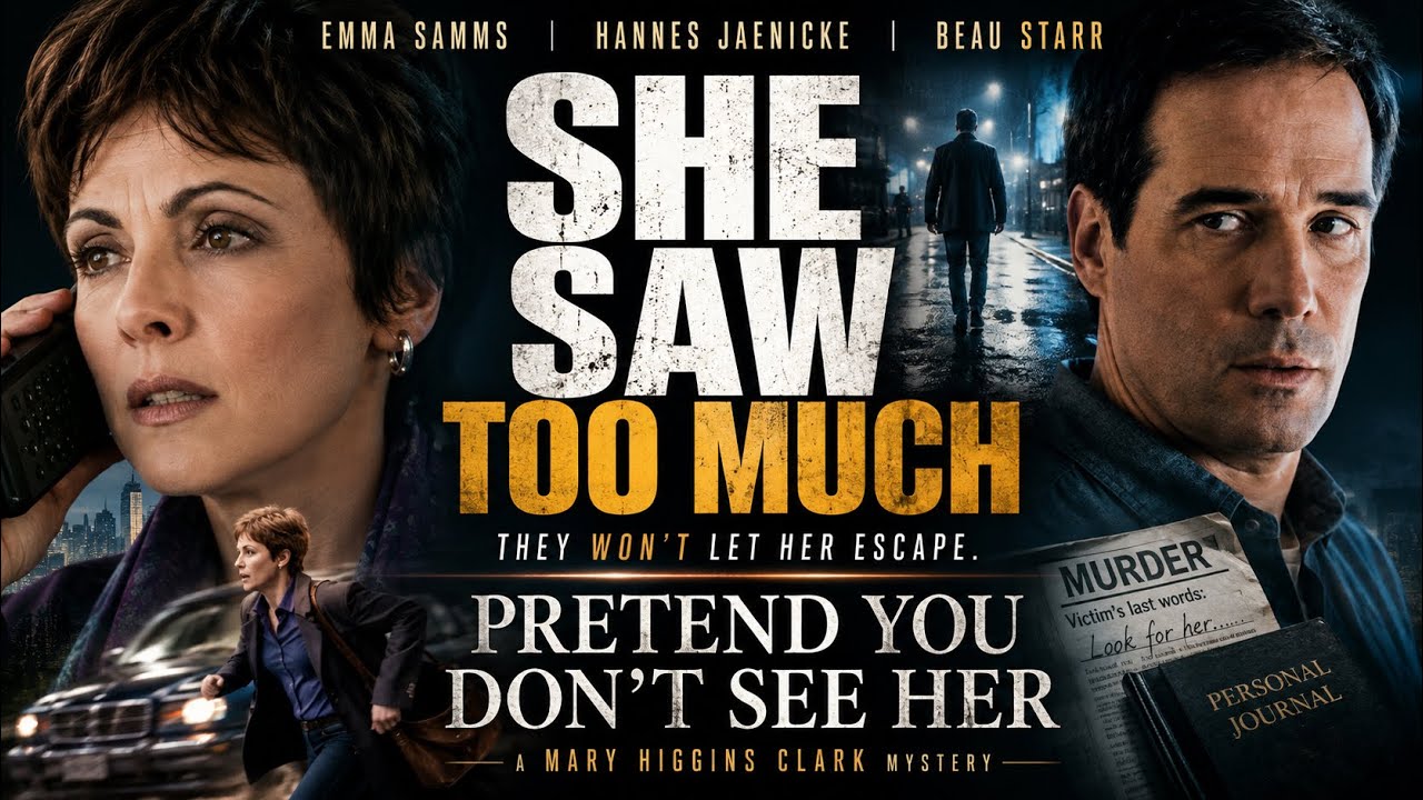 She Saw a Murder&hellip; Now They Want Her Dead | PRETEND YOU DON&rsquo;T SEE HER | Full Mystery Thriller Movie