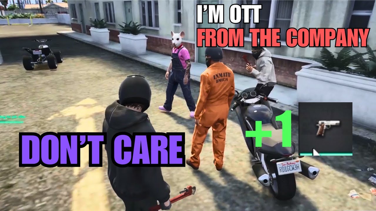 MANOR Catch OTT Lacking & STEAL HIS GUN | NOPIXEL 4.0 GTA RP