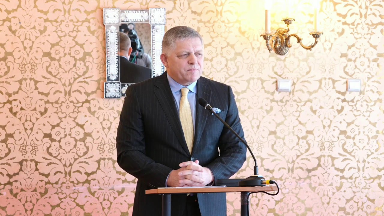 Tlačová konferencia predsedu vlády SR Roberta Fica po rokovaní vlády SR