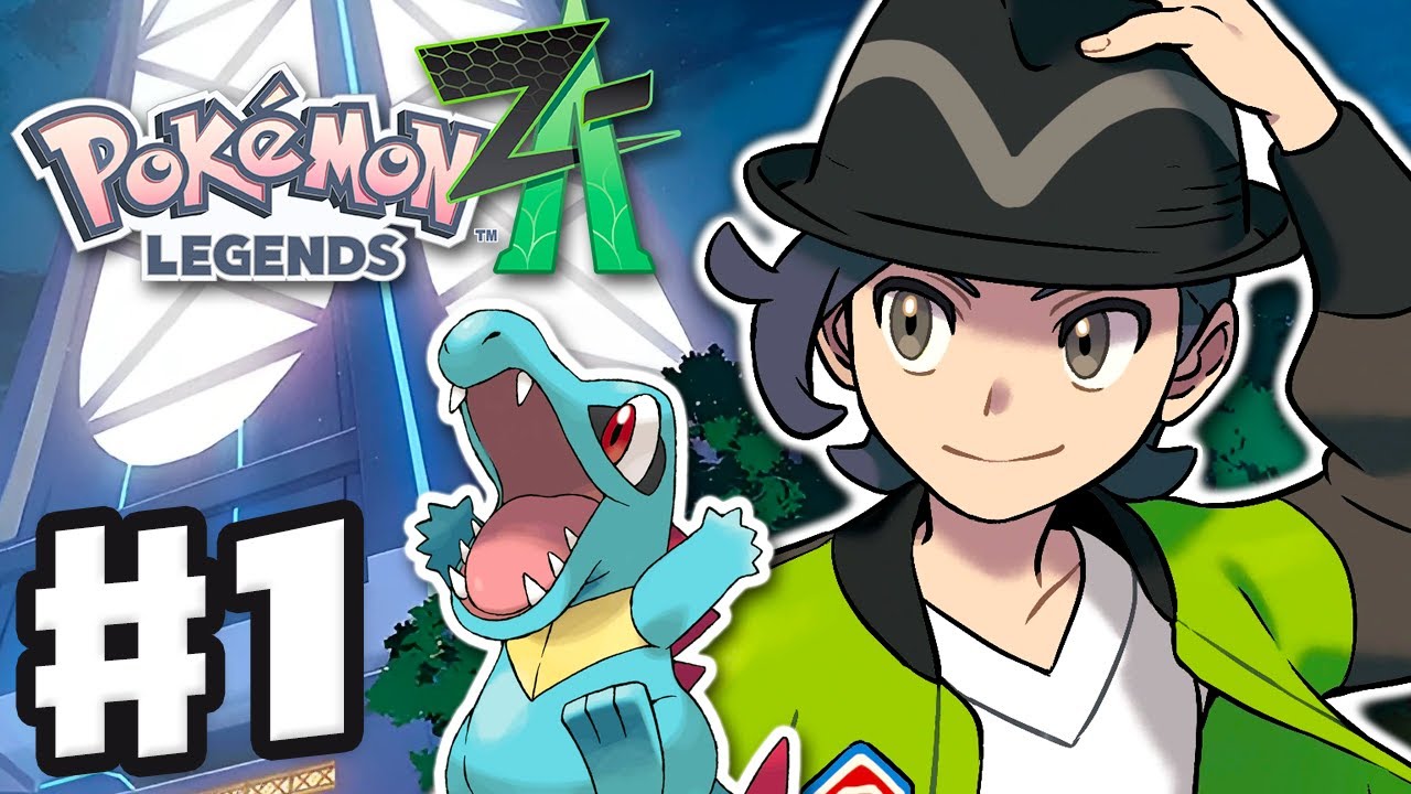 Pokemon Legends: Z-A - Gameplay Walkthrough Part 1 - Lumiose City!