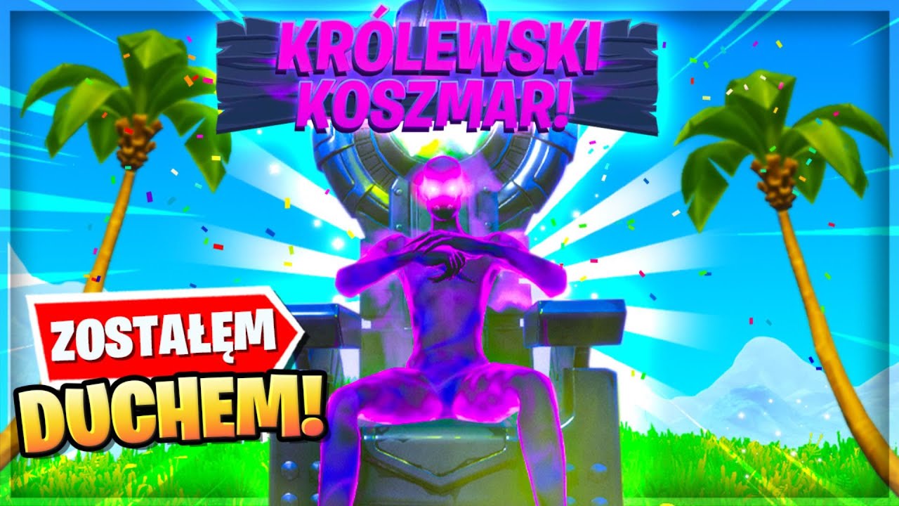 Zostałem DUCHEM i WYGRAŁEM Grę! Aktualizacja Halloweenowa! Fortnite