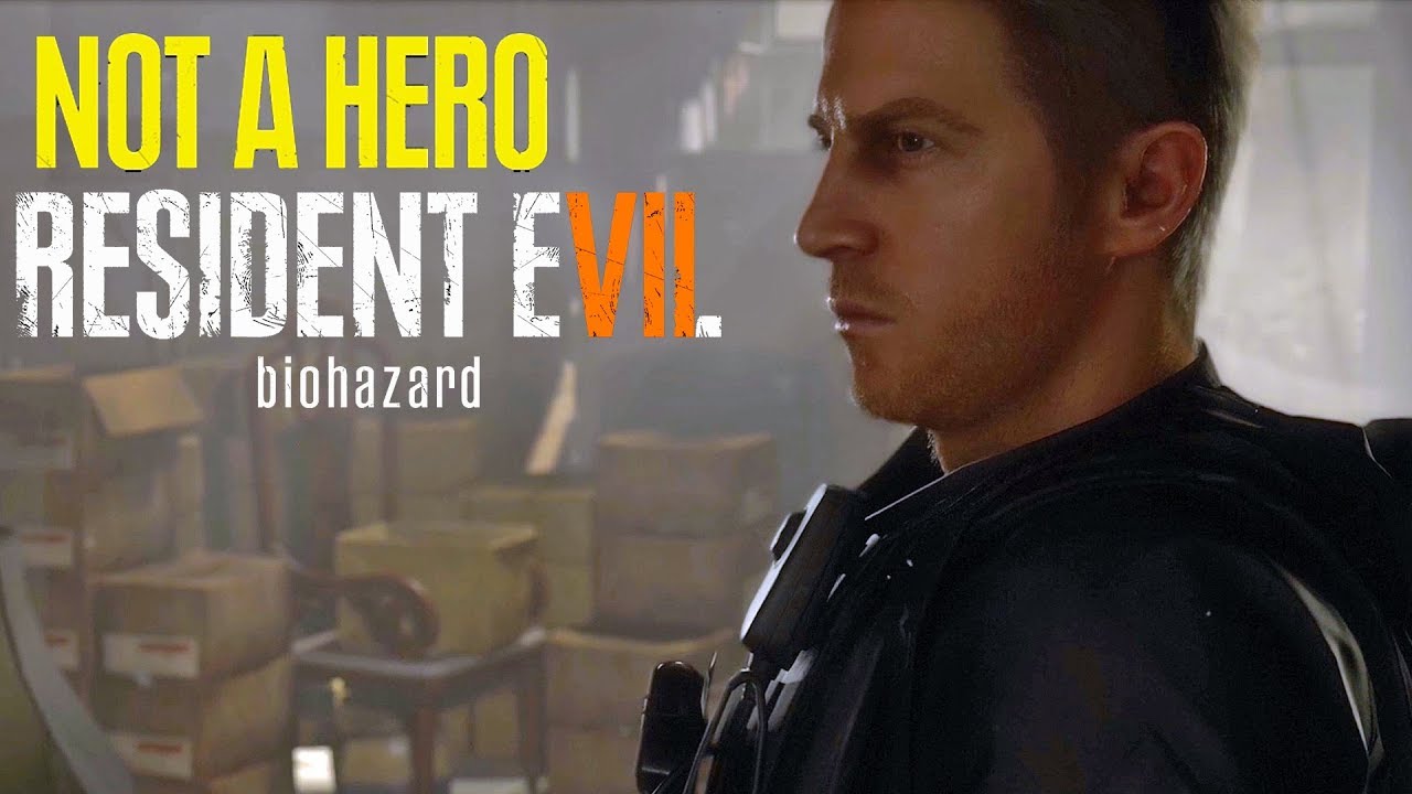 Resident Evil 7 - Not A Hero (DLC) - Walkthrough - No Commentary