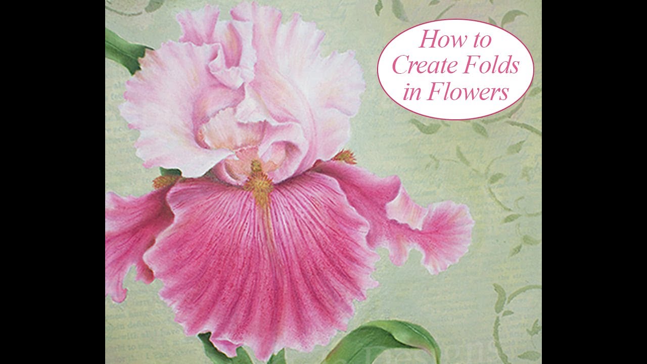 How to Paint Folds and Ruffles on Flowers