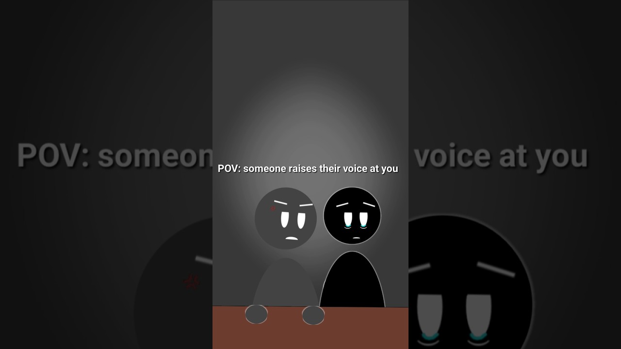 Do you cry easily when yelled at? #animation #mentalhealth #youtubeshorts #talktherapy #edit