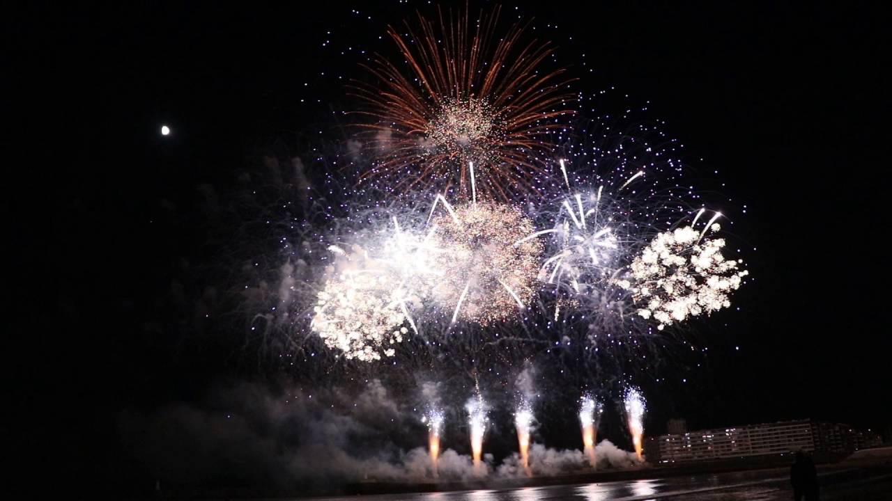 Feu d'artifice Les Sables d'Olonne 14 juillet 2016