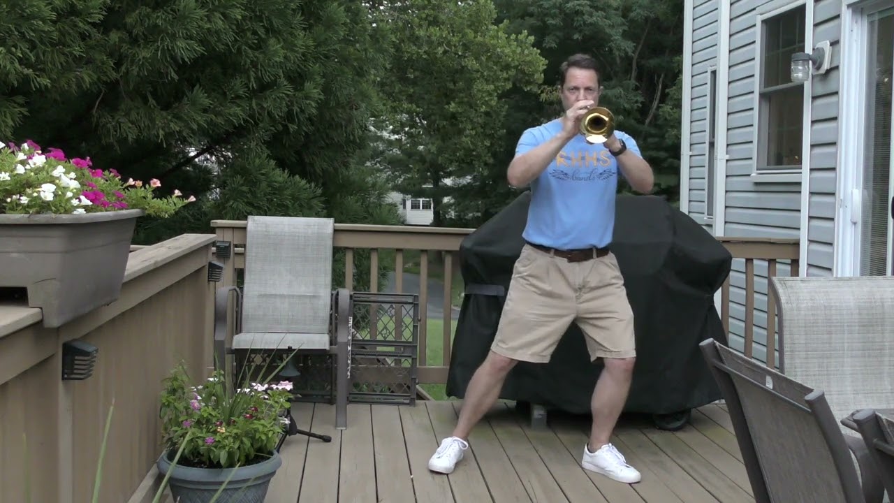 RHHS Marching Band visuals instructional video
