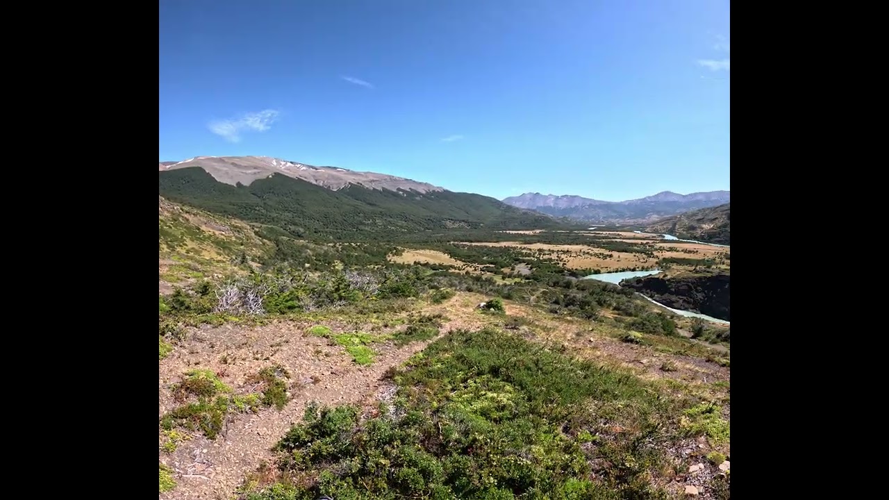 Hike 14km plateau rio Paine to Campamento Serón, TdP, Patagonia, Chile