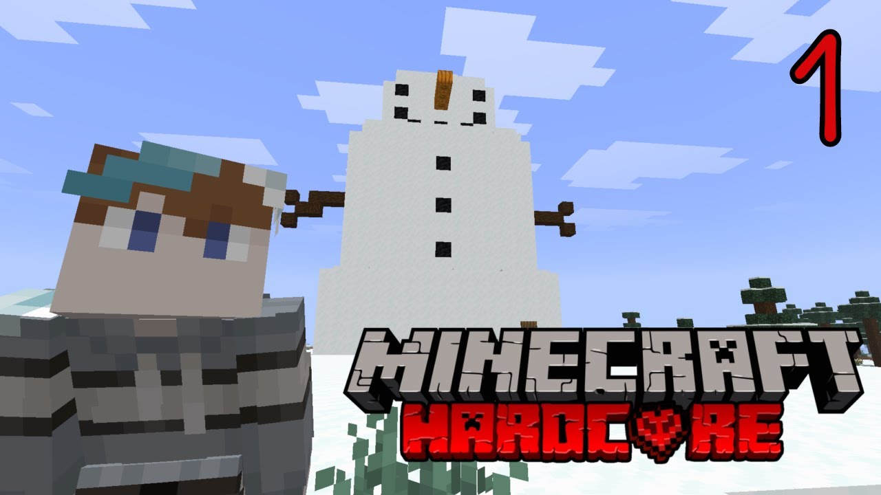 SPEARS AND SNOWMEN! | Hardcore Minecraft 1.21.11