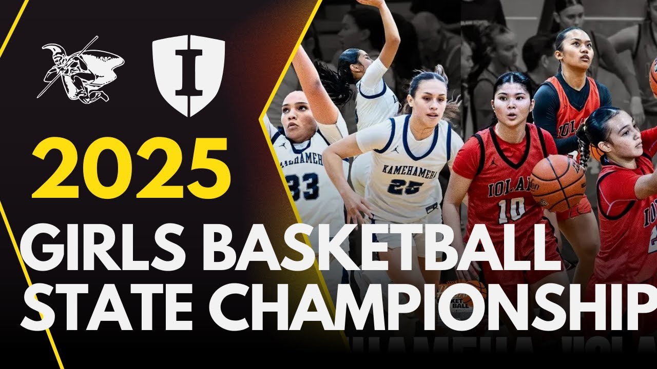 HHSAA Girls Basketball State Championship - Kamehameha vs Iolani (LIVE)