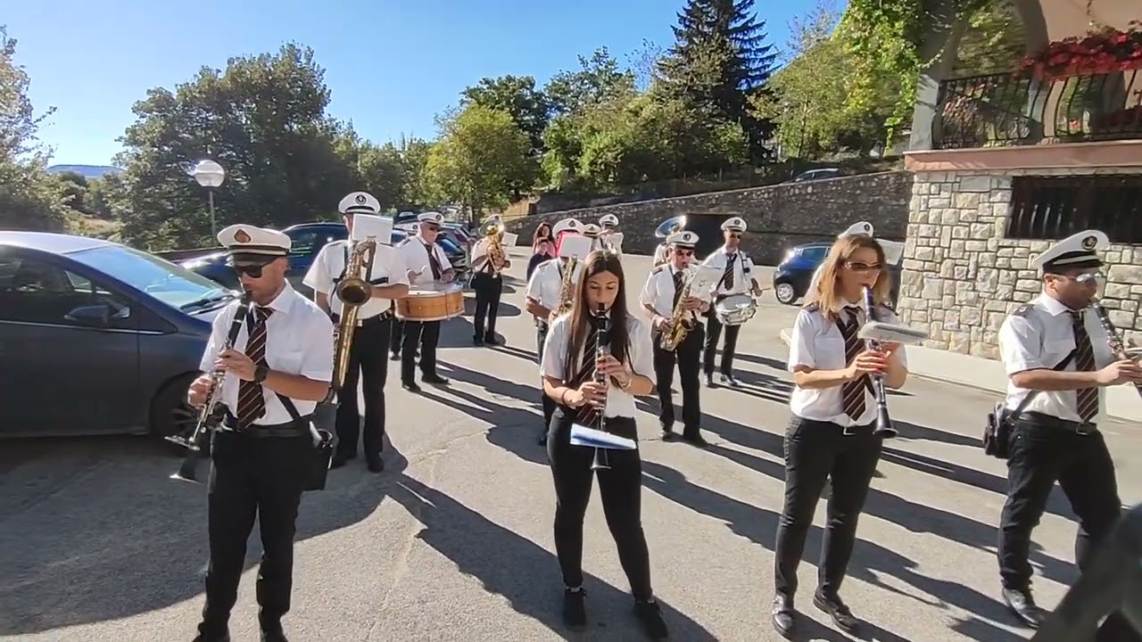 Marcia Radetzky Complesso Banda di Barrea 13/8/23 Civitella Alfedena Festa di San Nicola