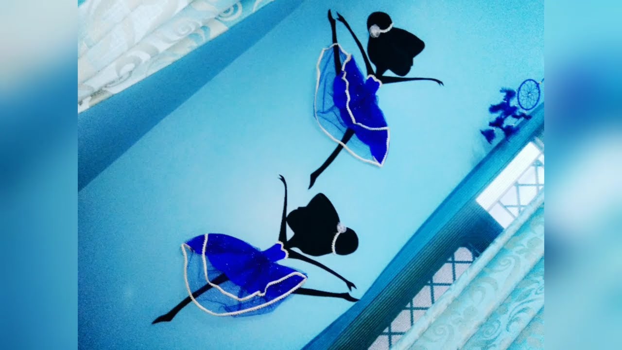DIY | Ballerina 3D wall decor