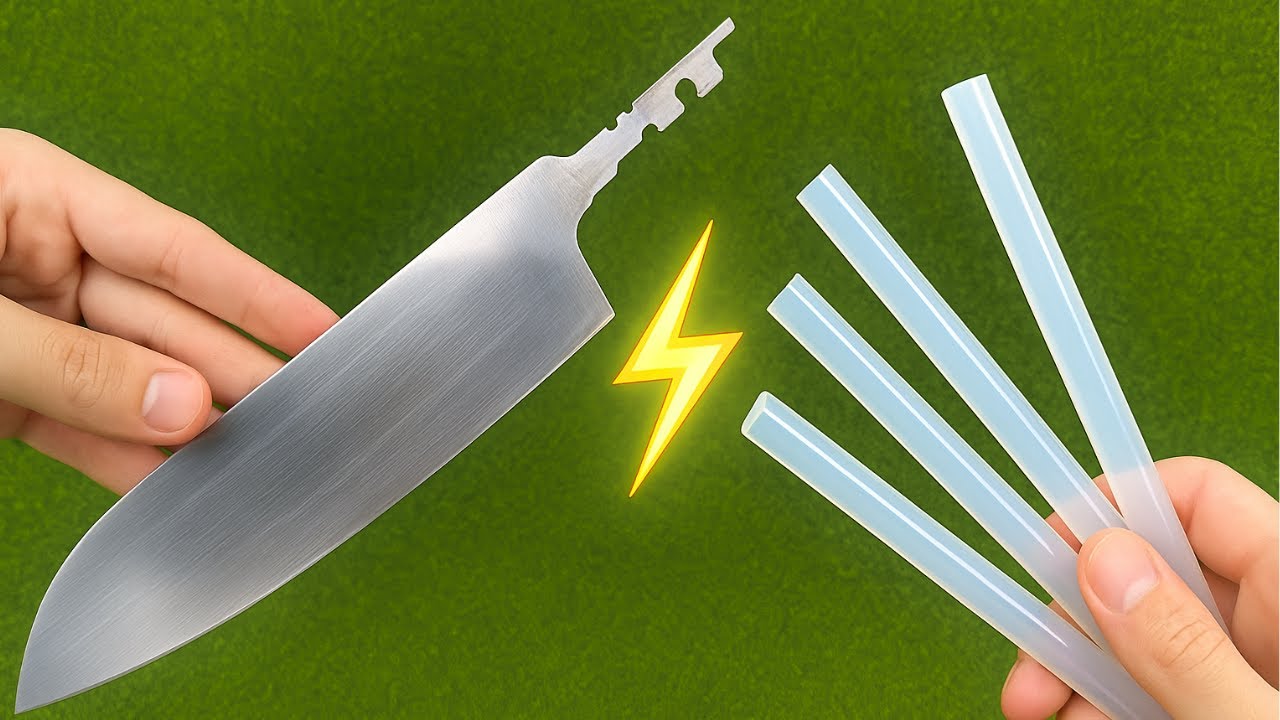Few people know about this application of glue sticks! Great DIY idea!