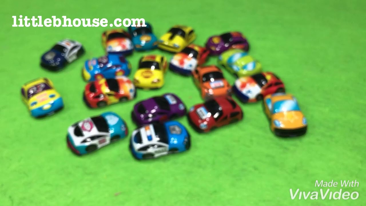 [Little B House] Children Mini Vehicle Playing Toys PVC Soft Shell Pull Back Racer - FG03-Car