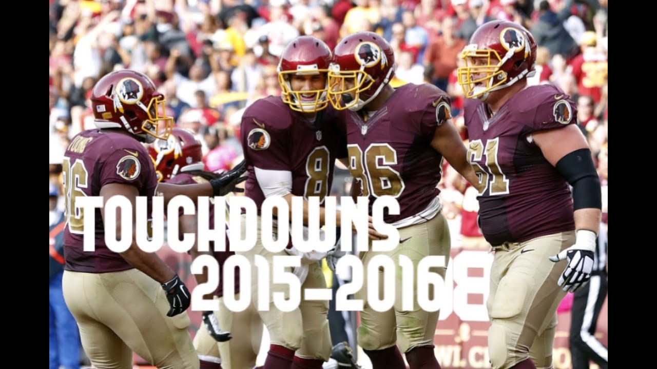 Every Washington Redskins Touchdown from the 2015-2016 Season!