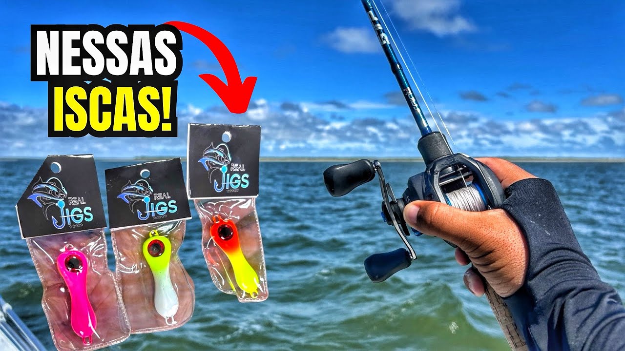 INCRÍVEL! ROBALOS E PESCADAS FICAM MALUCOS COM ESSAS ISCAS! PEGA MUITO!