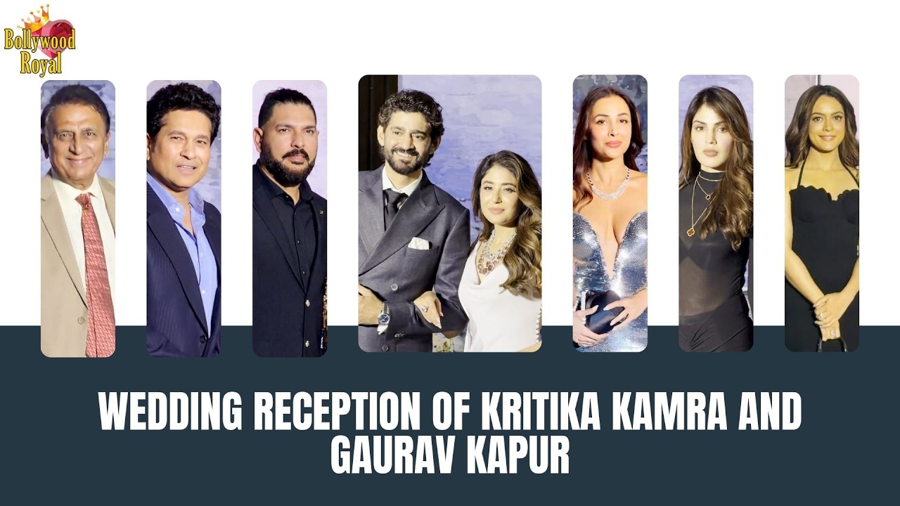 Wedding Reception Of Kritika Kamra And Gaurav Kapur