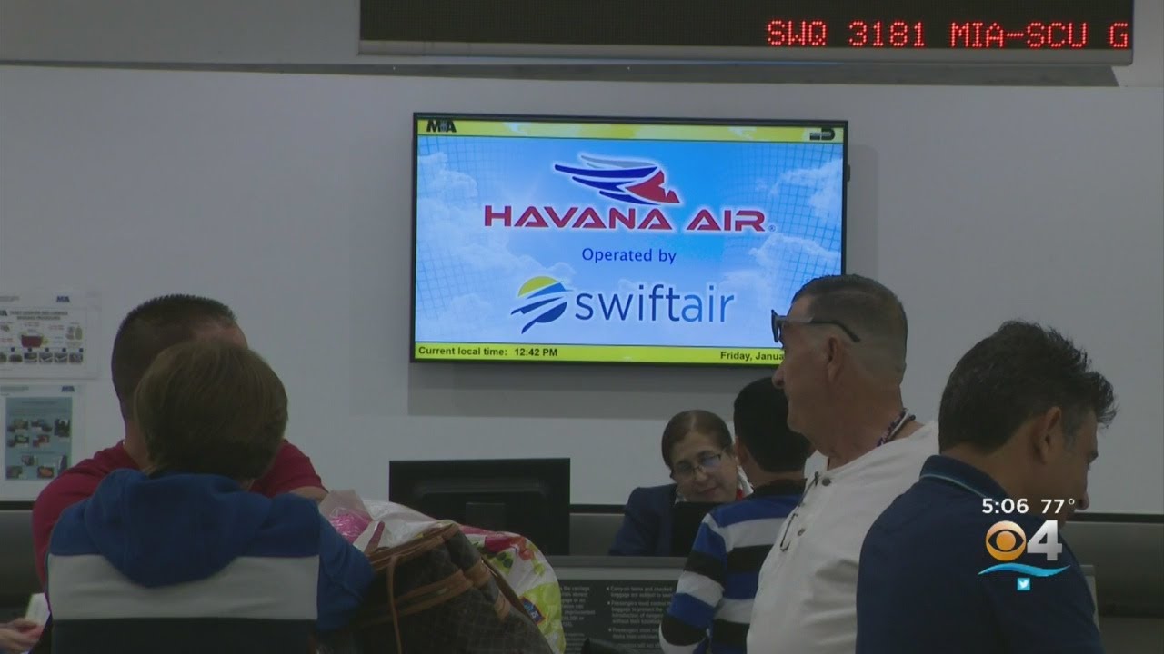 Trump Administration Cancels Charter Flights To Nine Airports In Cuba, Except Havana