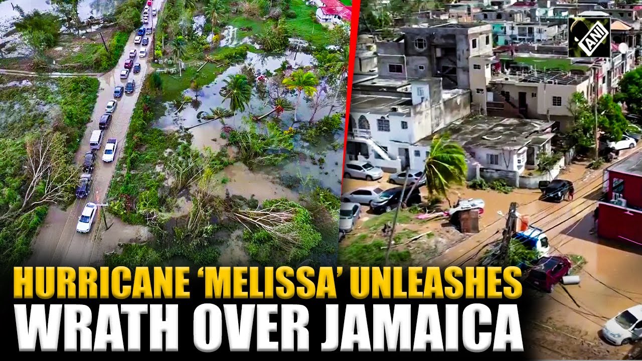 Drone footage reveals scale of destruction in Montego Bay, Jamaica after Melissa Hurricane