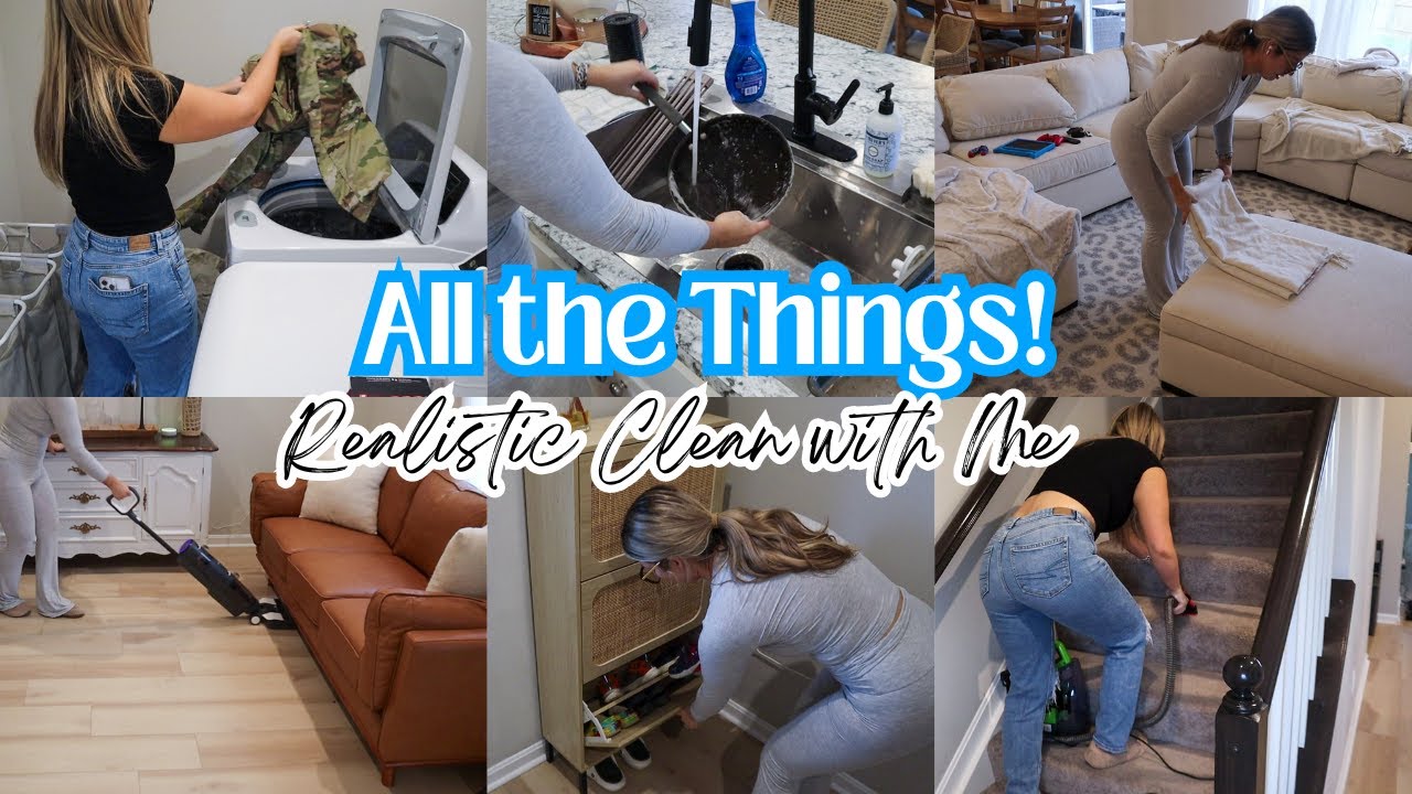 Extreme Clean with Me | Spring Time Cleaning motivation | Deep Cleaning | Realistic Cleaning Routine