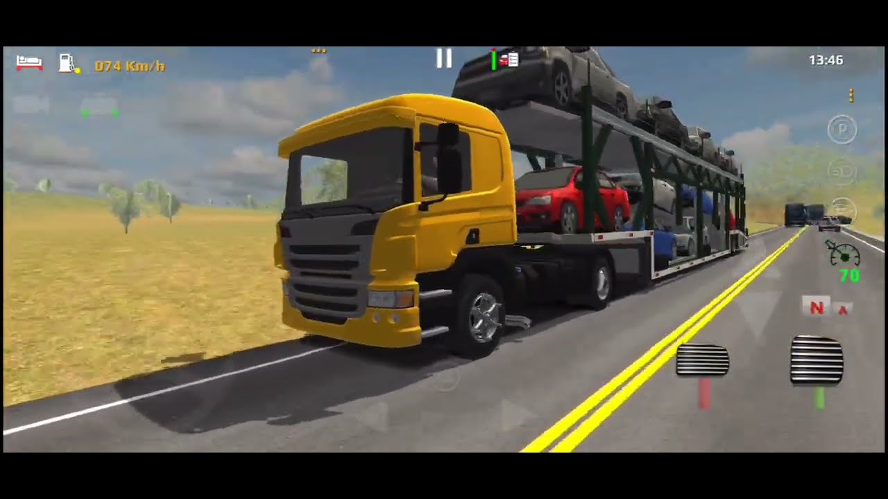 World Truck Driving Simulator car 🚗 Delivery mission.night driving.Long trip 