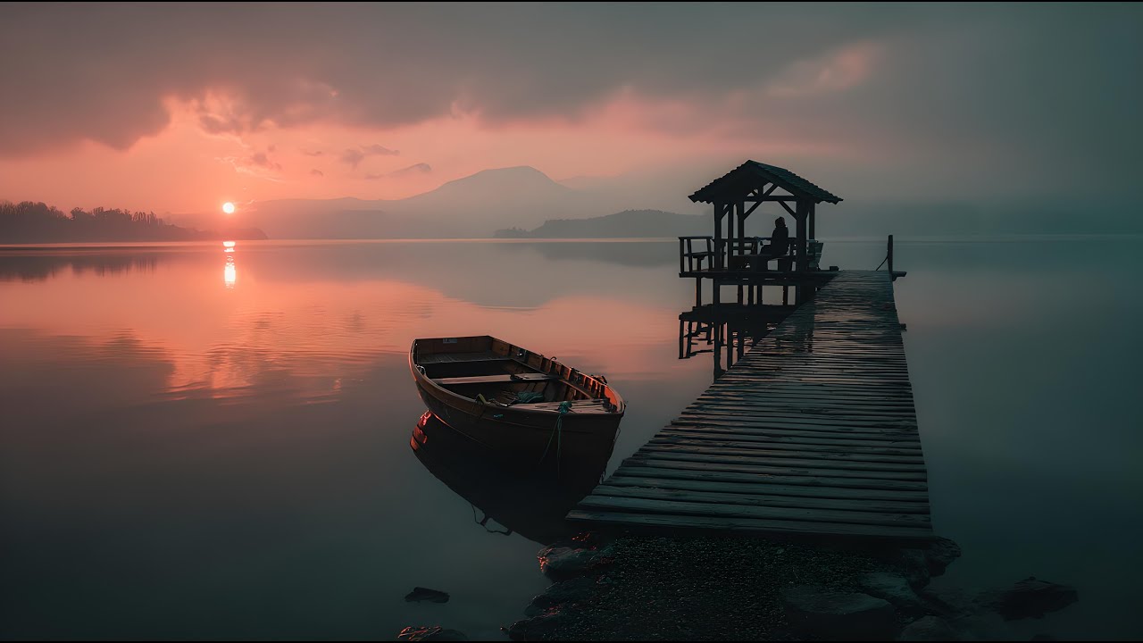 Tranquil Morning Escape | Chillout Lounge Music for Peaceful Reflection by Serene Lake