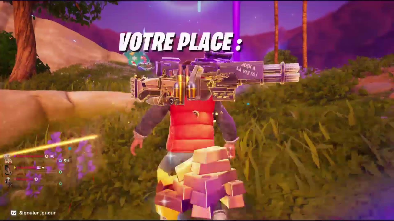 [Fr ] Fortnite chapitre 7 saison1] discuter avec moi