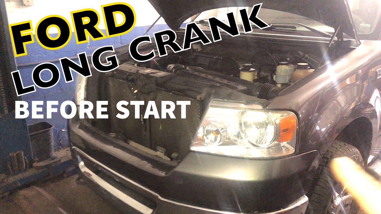 Ford F150 takes long crank before start the possibility of quick fix check these