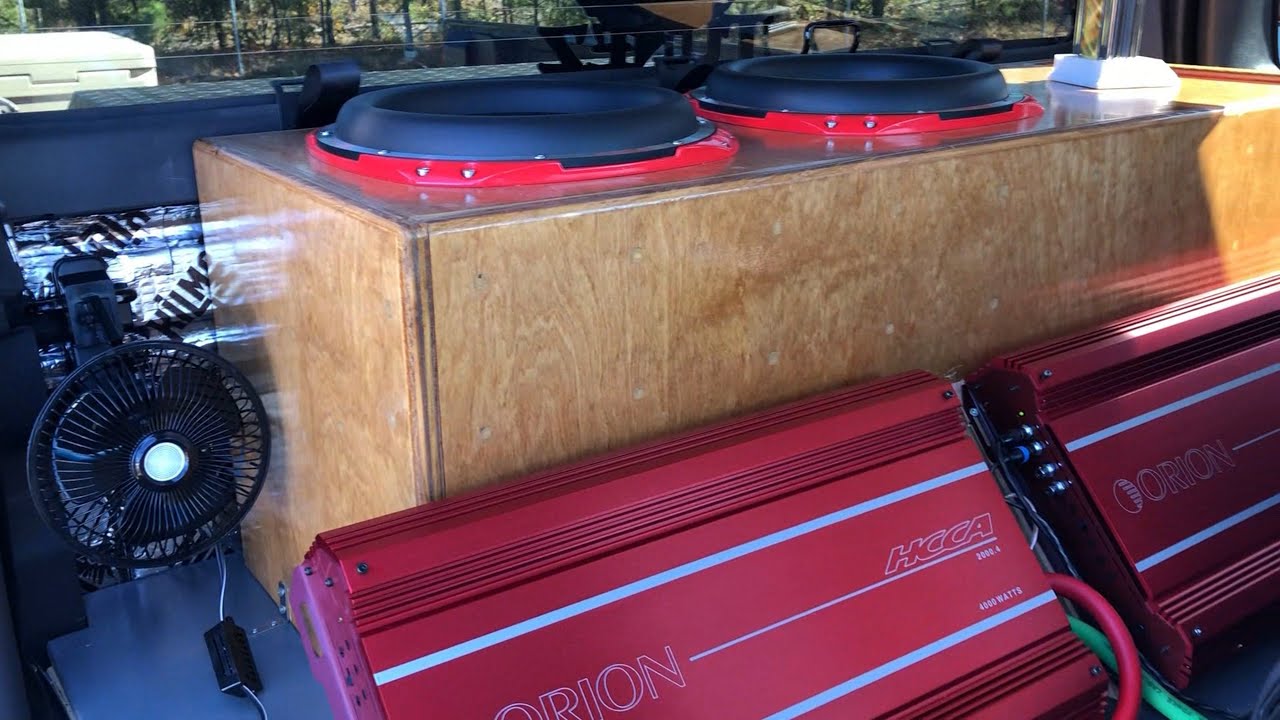 2 ORION 12S GET IMPRESSIVELY LOUD!