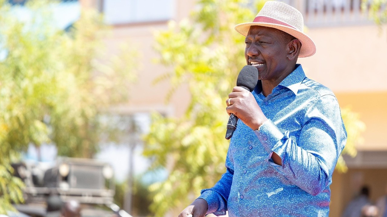 Live: Ruto Storm Nairobi Inspecting Kabete Affordable Housing Project, Nairobi.