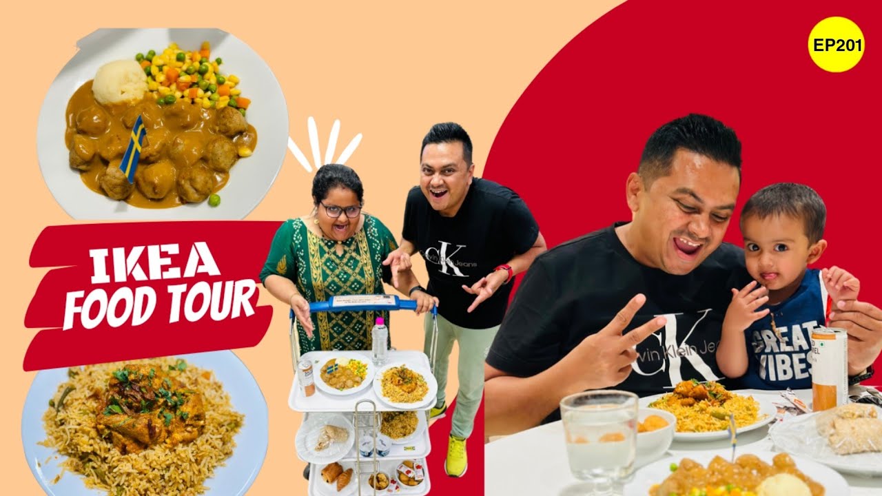 EP 201 - IKEA FOOD TOUR | IKEA Hyderabad, Biggest Furniture Shop in India?