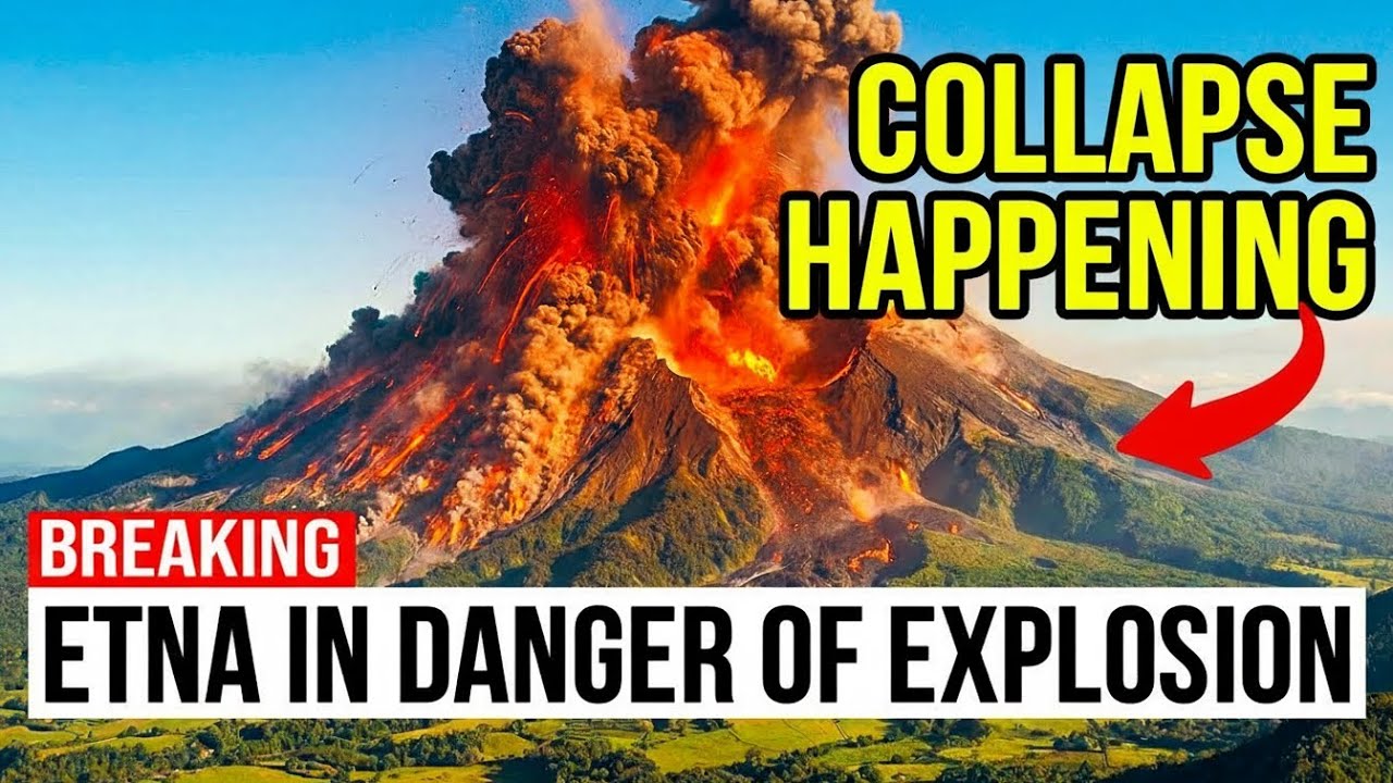 1 MINUTE AGO Mount Etna&rsquo;s Peak Begins to CRUMBLE &mdash; &ldquo;The Whole Summit Is Failing!&rdquo;