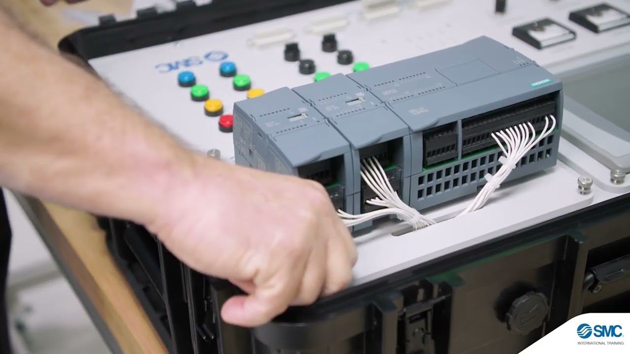 SMC PLC and HMI Training System - PCT-200 Programmable Logic Controller and Human Machine Interface