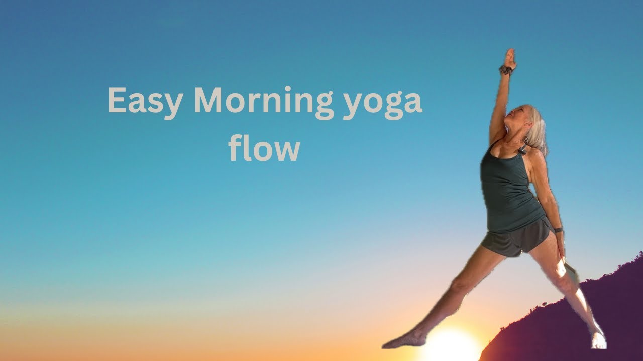 Morning Vinyasa yoga flow.