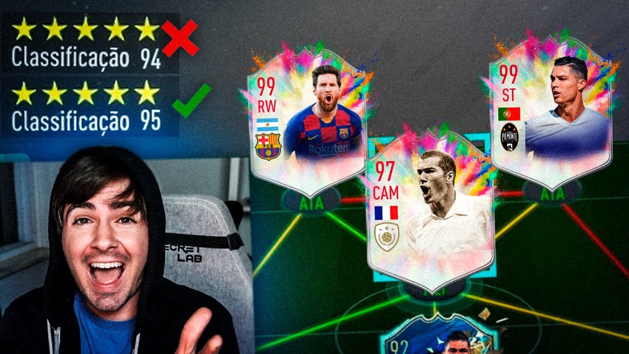 ADEUS 194 E PARTIU 195! CONSEGUI CARTAS RARISSIMAS NESSE FUT DRAFT!!!
