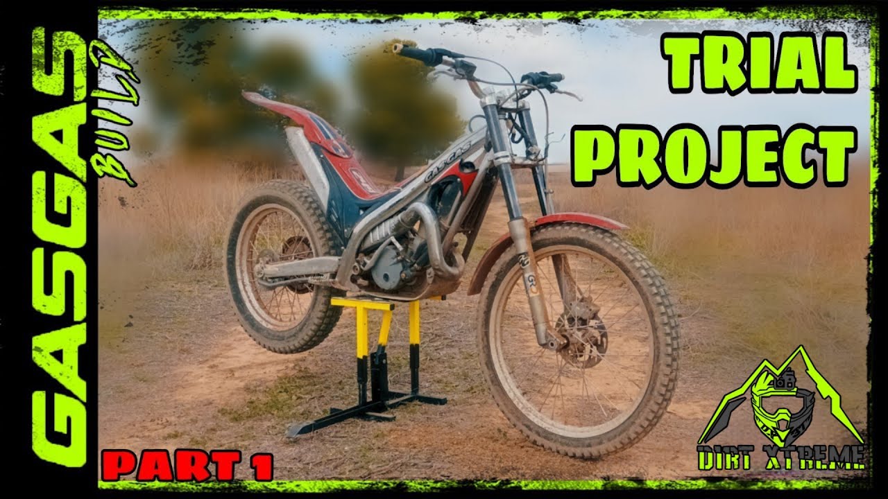 ✅ Moto de TRIAL SEGUNDA MANO: PART 1. Gas Gas TXT 250 PRO Project BUILD. Restaurar Moto TRIAL BARATA