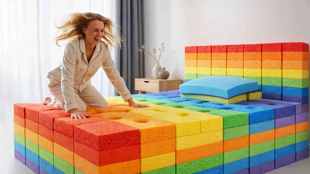 Which Crazy Bed Would You Choose? 🌈✨ | The Best Oddly Satisfying AI ASMR