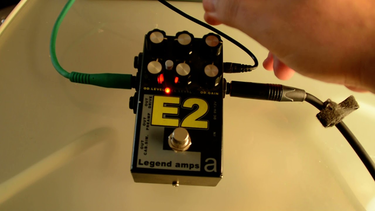 AMT E2 Engl - preamp test - massive sound!!! - no talking