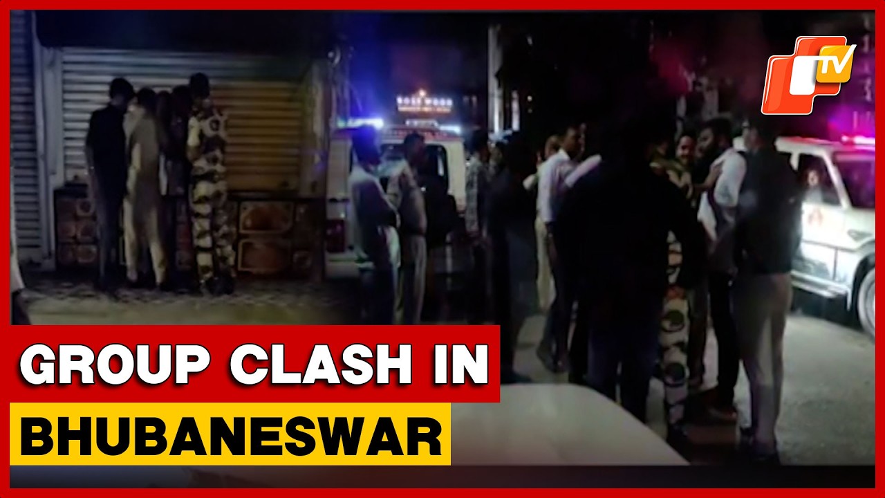 Several Injured As Two Groups Clash In Bhubaneswar