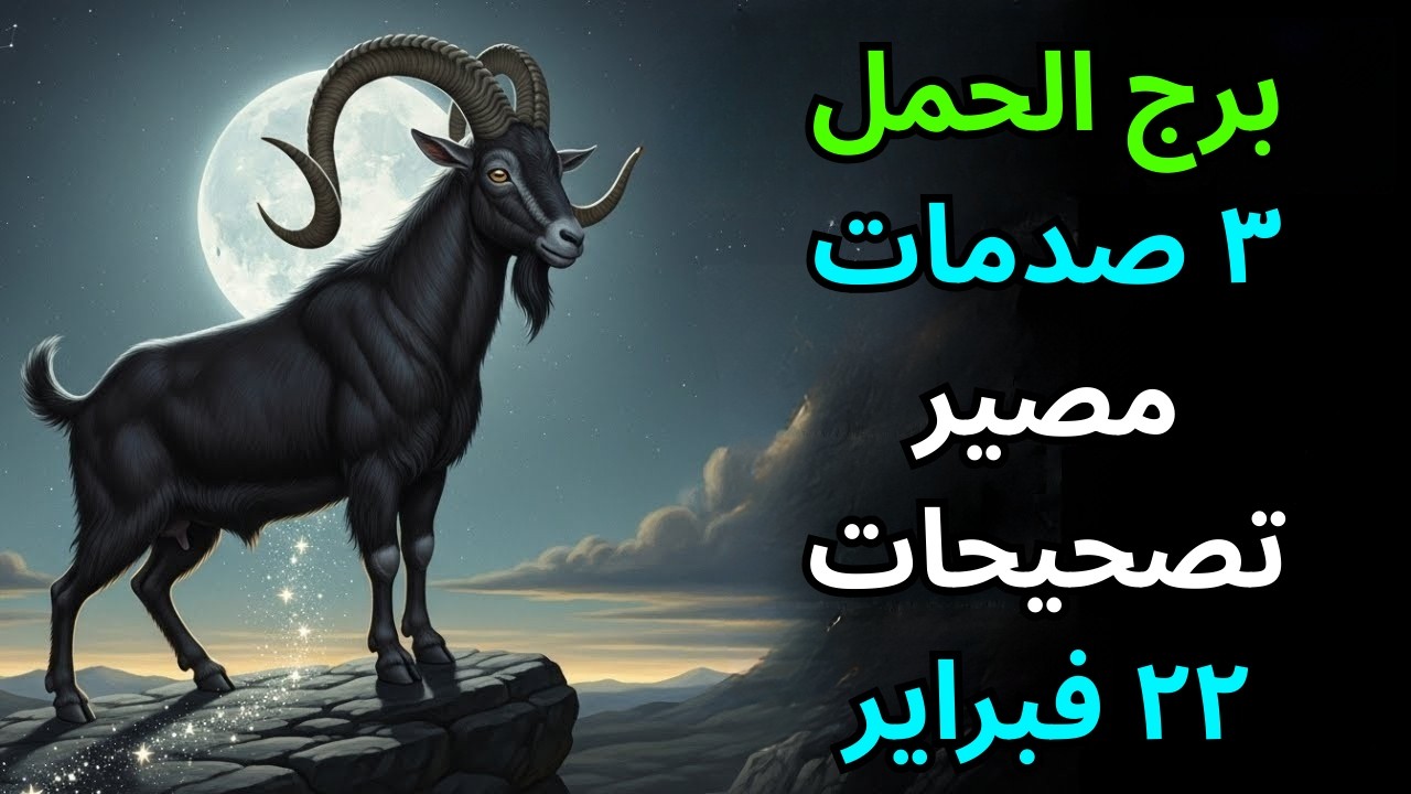 برج الحمل ♈ ٣ تصحيحات صادمة في القدر ٢٢ فبراير 🔥 ستتوقف عن إثبات نفسك وتبدأ في أن تصبح من أنت