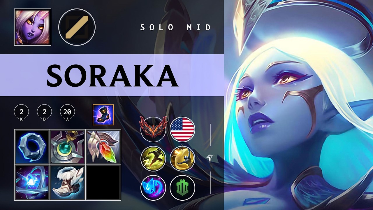 Soraka Mid vs Viktor - NA Grandmaster Patch 26.06