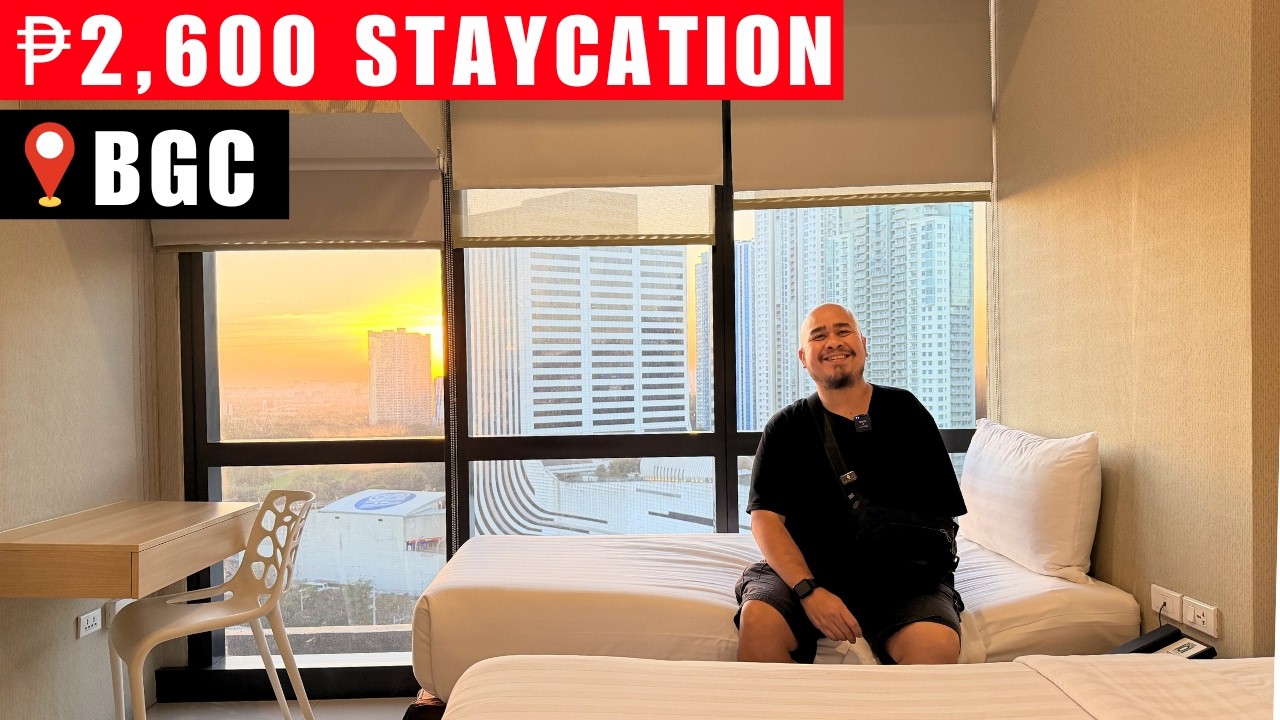 Всего 2600 песо?! Отдых в отеле в BGC 🇵🇭 | Обзор отеля The Fort от Hotel 101 на 2026 год