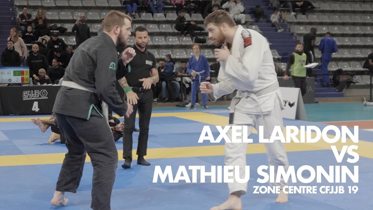 Axel Laridon vs Mathieu Simonin | ZONE CENTRE CFJJB 19
