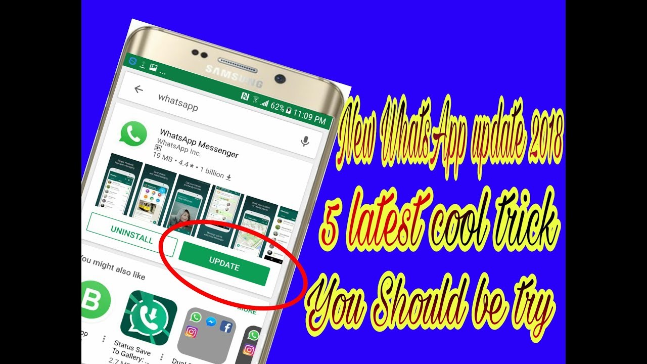 #5latest#Whatappupdate#2018 5 latest cool trick WhatsApp 2018 ll You Should be try
