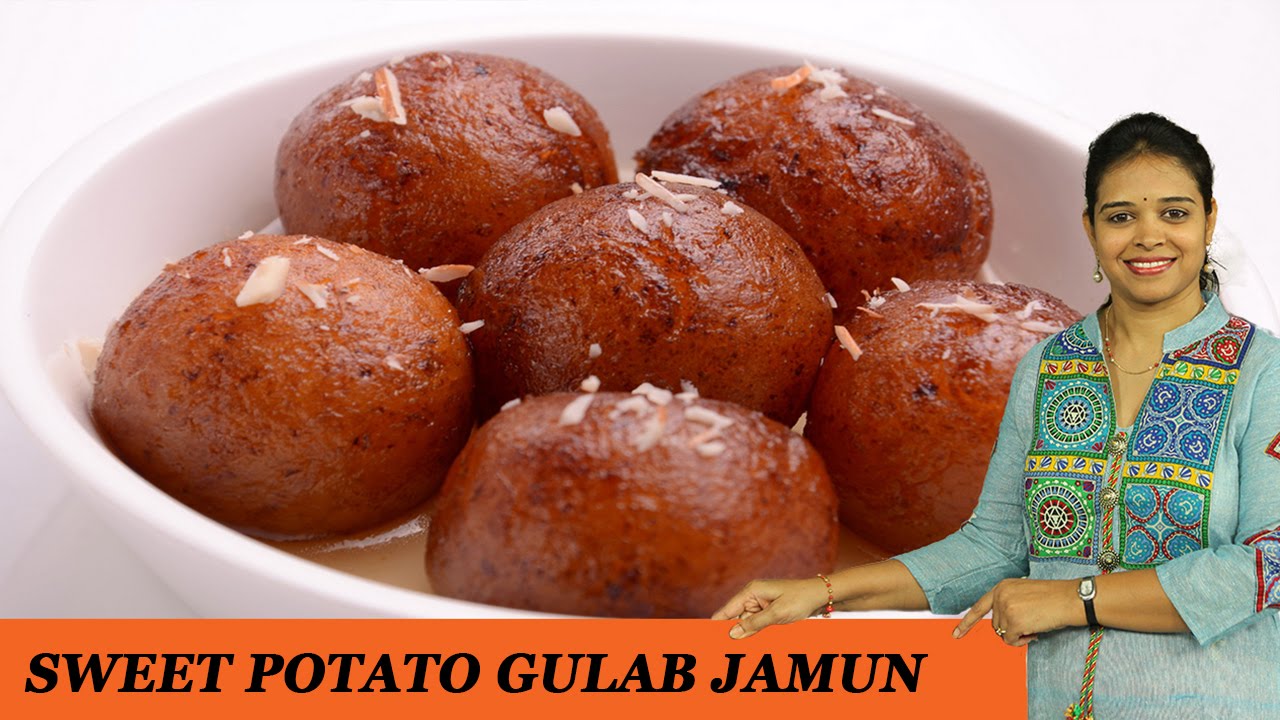 SWEET POTATO GULAB JAMUN