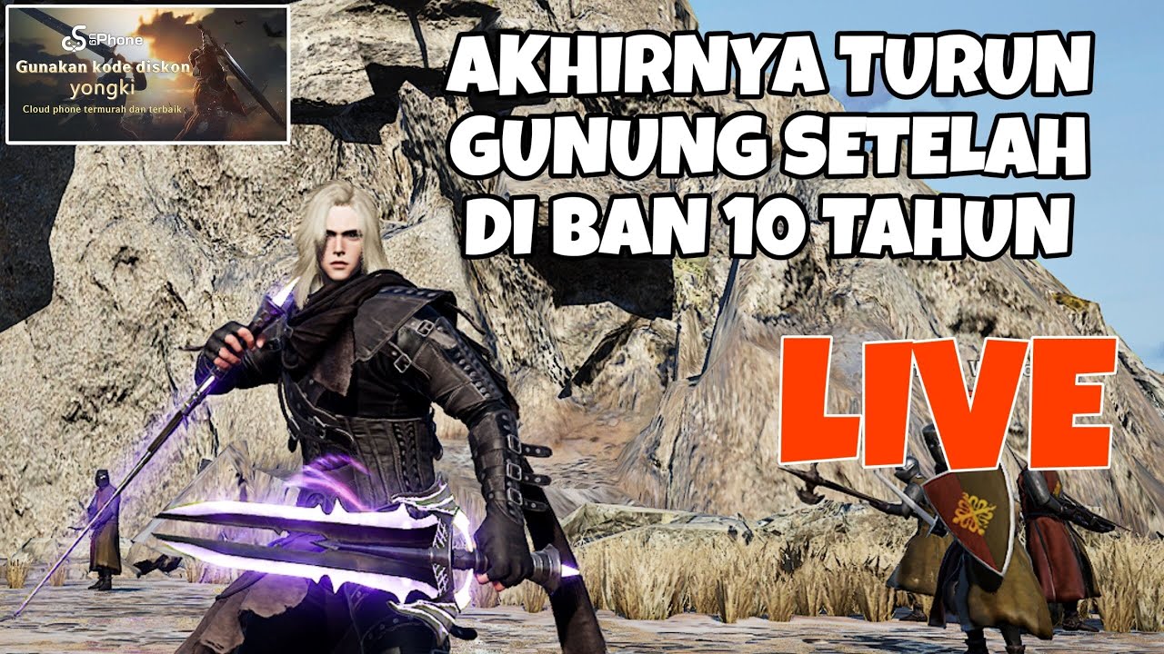 LIVE NIGHT CROWS | SEBELUM MINTING MARI KITA GUILD DUNGEON DULU