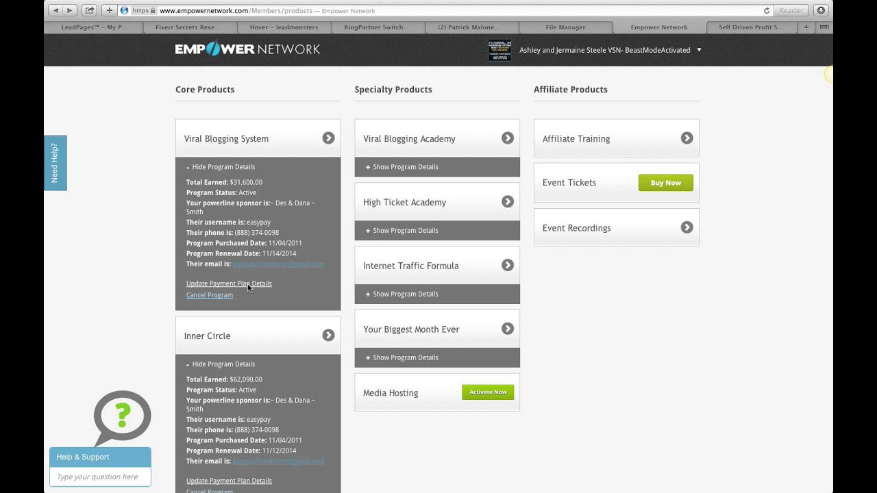 Self Driven Profit System Setp 2 - Empower Network PROOF