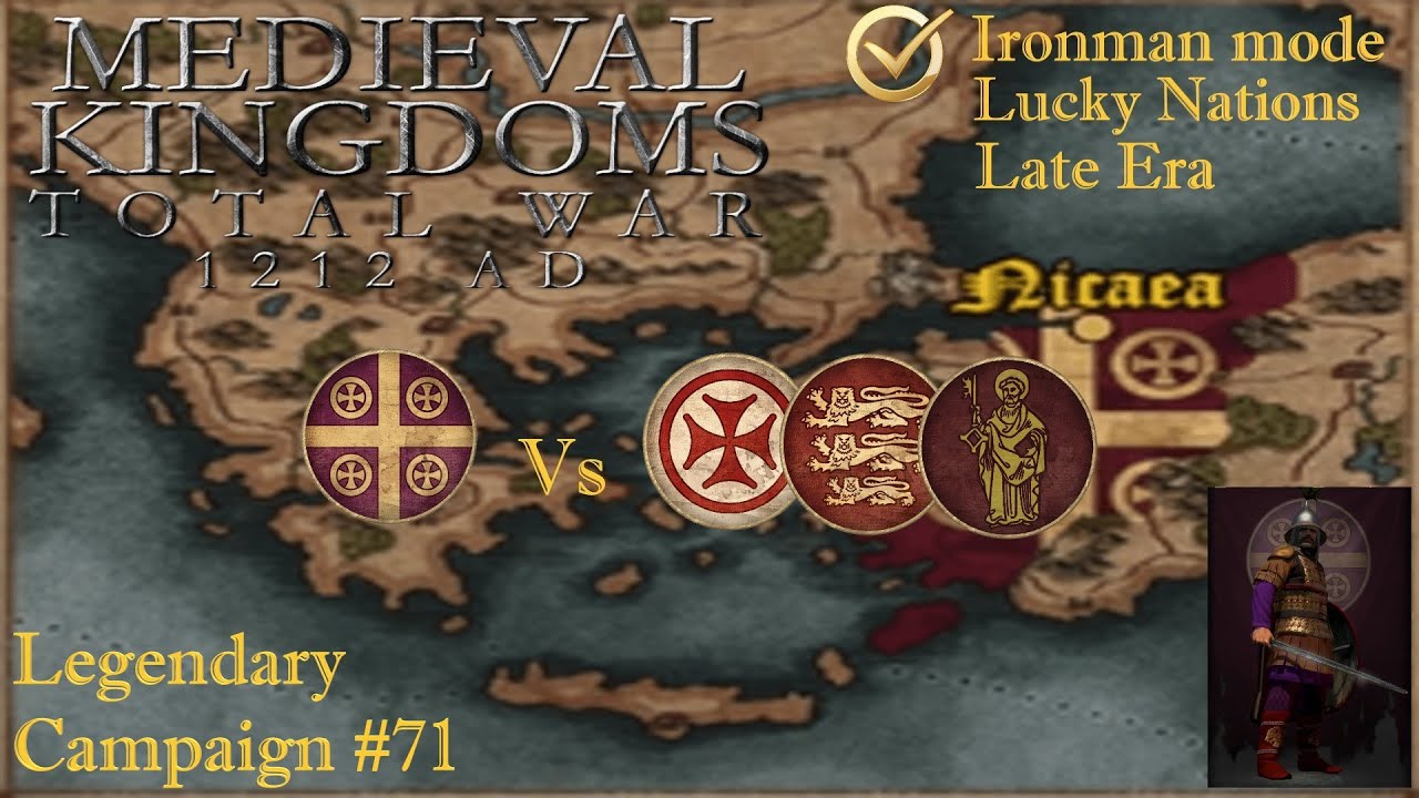 TW: Attila - Medieval Kingdoms 1212 A.D. - Empire of NICAEA - #71 - War English Empire
